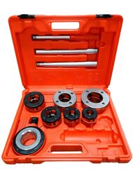 Комплект ручной резьбонарезной Super Ego Professional с головками BSPT R до 2",  600230200