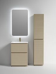 Тумба под раковину Sancos Folk Floor FL60FCP 590х445х850 напольная, с 2-мя ящиками, цвет: Капучино