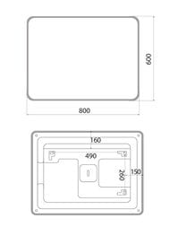������� IDDIS Uniq UNI8060i98 800�600 2 ������, � ���������� 3�1, ��������� ����������� � ��������