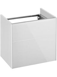 Тумба под раковину Keuco Reflex 496х347х450 подвесная,1 дверца, белый 34090210002
