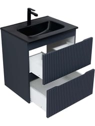 Тумба для раковины Aquanet Джейн 60 (600х455х637) подвесная, 2 ящика, цвет: маренго 335427
