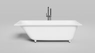 Ванна из искусственного камня Salini Orlanda Kit S-Stone (1700х700х560) 102121M цвет: белый