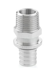 Соединитель REHAU RAUTITAN S, 14х1/2"Н, оцинк.латунь,  12350801001
