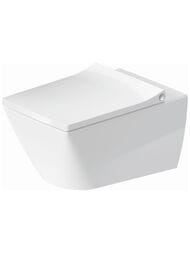 Унитаз подвесной Duravit Viu 370х570х400 безободковый, HygieneGlaze, цвет: белый 2511092000