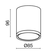 Потолочный светильник Maytoni Hoop (Хуп) C086CM-GX53-MRD-B, 12Вт, IP20, GX53, черный