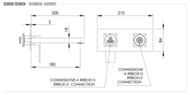 Смеситель для раковины Remer Q-Design QD15KB, хром