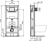 ����������� Ideal Standard ProSys, ������� ���� + ������ Connect AquaBlade +������� ��������� ������ R030701