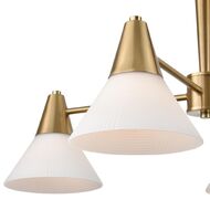 Потолочная люстра Lumion Corne 8113/6, латунь