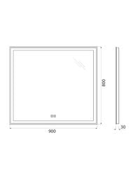 ������� BelBagno (900x30x800) ���������, ��������� �����������, �������� SPC-GRT-900-800-LED-TCH-WARM