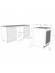 ������ ���� Korting KFW 803 DB GN (820�595�570) ���������������, 2 ����, ������ ������