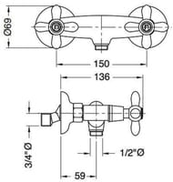 ��������� ��� ���� Migliore PRINCETON PLUS ���������, ������ ML.PRP-8046.BR