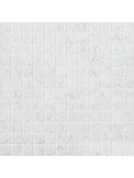 Мозаика Vidrepur Marble   4300 (317х317) на сетке, белая матовая (шт.) — миниатюра 1