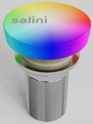 Донный клапан Salini S-Stone D 504 16232RM/162302MF  для раковины, Click-Clack, матовый, RAL