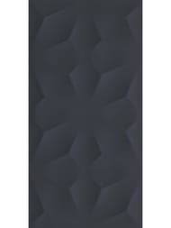 Плитка настенная Atlas Concorde 3D Wall Design Diamond Night Matt (400х800) черная, 8DDN (кв.м.)