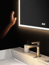 Зеркало KERAMA MARAZZI TECNOLOGICA TECNO с подсветкой, цвет белый глянц., 700х26х800, TE.mi.70