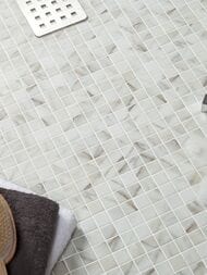 Мозаика Vidrepur Marble   4300 (317х317) на сетке, белая матовая (шт.) — изображение 3