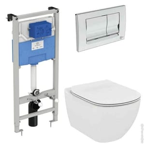 ����������� Ideal Standard ProSys, ������� ���� + ������ TESI RIMLESS ��� ������ + ������� ���������