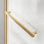 Душевой уголок Vincea Slim Soft 1500x2000x900 VSR-1SS9015CLG прямоугольная брашированное золото — миниатюра 2