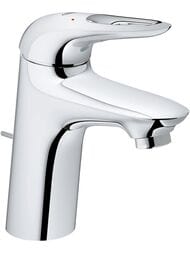 Смеситель Grohe EuroStyle 33558003 для умывальника, S-Size, с донным клапаном, хром