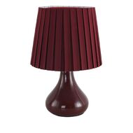 Настольная лампа Lumion County Naina 8185/1T, бордовый