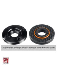 Углошлифовальная машина ЗУБР УШМ-150-1405, 1400 Вт, 8500 об/мин, 150 мм, компакт, суперфланец — изображение 3