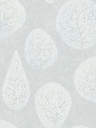 Обои виниловые на флизелине Grandeco Originale (1,06х10,05) деревья, серые R166136 (рул.)