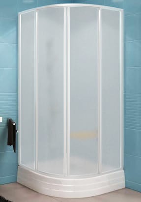 Комплект RAVAK Душевой уголок SUPERNOVA SKCP4-90 Grape (895x895x185)+Поддон Ronda-90PU+Сифон90Basic
