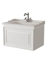 Тумба под раковину Caprigo Ponza-A 70 (714х472х465) подвесная, цвет Bianco, 1 ящик 13511-В231