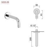 ����� Giulini Futuro ��������� ����� 200��, ����� ������� F3222-20BO