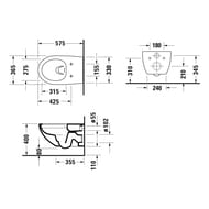 ������ ��������� DURAVIT ARCHITEC 365�575�400 ������������, ������� � �����������, ����� 45726900A1