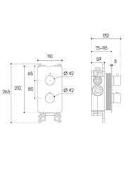 ��������� ��� ���� Aqueduto Aceno ACE0300 ������������, ���������, 3 �����������, ����: ����