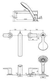 ��������� ��� ����� TOTO GA �� 4 ���������, � ������ ����� TBG04202R