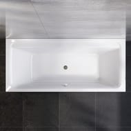 Комплект AM.PM Inspire 2.0 WK52EB Ванна 180х80, шторка стекло, душевая система термостат, аксессуары