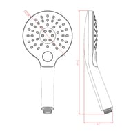����� ��� ���� ESKO SPL1103 120��, 3 ������, ABS-�������, ����: ����