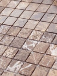 Мозаика из натурального камня LeeDo Pietrine 7 Emperador Dark POL 48х48 (305х305х7) (шт)