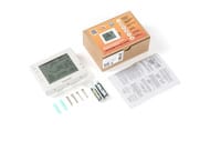 Термостат Бастион TEPLOCOM TS-Prog-2AA/8A большой LCD дисплей, программируемый, комнатный проводной