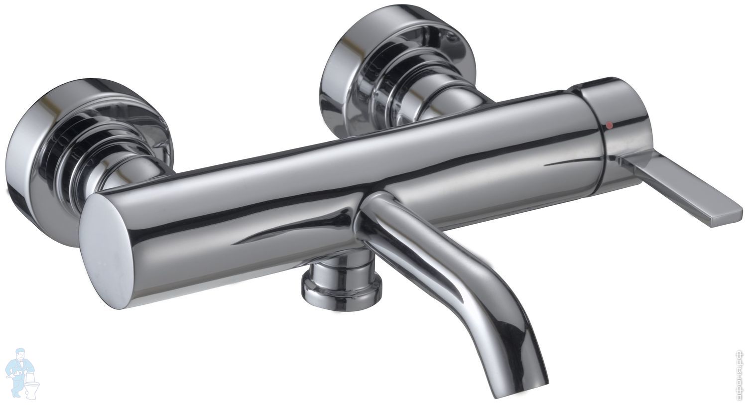 *Смеситель Jacob Delafon STILLNESS для ванны/душа, настенный E12778-4 ...