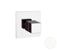 Смеситель термостатический для душа Remer Q-Elegance QT30BO, белый матовый