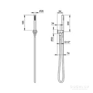 ������� �������� Fantini Fontane Bianche 47P58093 ������ ����� FIT, ����� 150 ��, �����. �����������