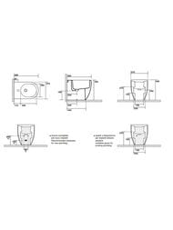 ���� ���������� Kerasan Flo 312201*1 560�370�430 � ���������� ��� ���������, ������, ����� ������