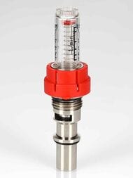 Клапан настроечный с расходомером VALTEC коллекторный, встраиваемый  VT.AC674.V.0