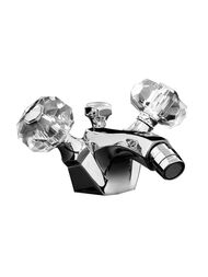 Смеситель для биде Devon&Devon Excelsior Gemstone EXC-GM110CR двухзахватный, донный клапан, хром