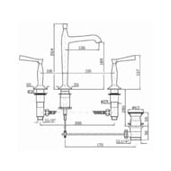 ��������� ��� �������� Zucchetti Bellagio ZB2426 �� 3 ���������, ����