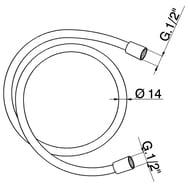 ����� ��� ���� Giulini F1730BO 1500 ��, PVC, ������ �� ��������������, ����: ����� �������