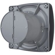 Вентилятор DICITI RIO D100 накладной, 100 м3/ч, 32дБ, обр.клапан, RIO 4C Dark Gray metal