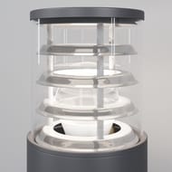 Ландшафтный светильник Maytoni Bronx (Бронкс) O576FL-01GR, E27х1 60Вт IP 54, серый
