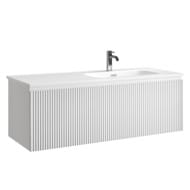 Тумба подвесная SANCOS Snob R 1.0 1195х445х406, 1 ящик, доводчик, Bianco ,SNR1.0120RW
