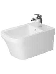 Биде подвесное DURAVIT P3 Comforts 380х570х290 с отверстием под смеситель 2268150000