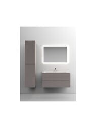 Тумба под раковину SANCOS Snob T (995х445х500) подвесная, два ящика, Doha Soft SNT100SM