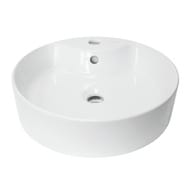 Умывальник Sanita Luxe BEST SHELF d433 мм, накладной, белый WB.CT/Best/43-C.Shelf/WHT.G/S1